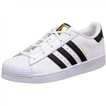adidas Superstar C, Zapatillas de Baloncesto Unisex Niños, Blanco Core Black/Footwear White 0, 29 EU