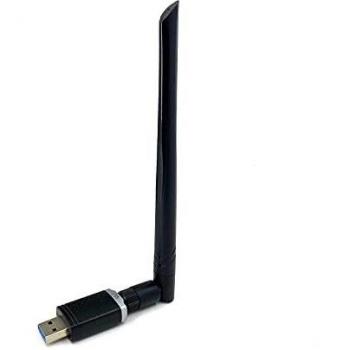 Adaptador USB 3.0 Inalámbrico Doble Banda 1300 Mbps con Antena de 6 dBi