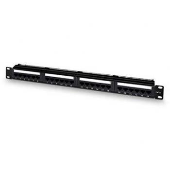 AISENS A141-0308 - Panel de parcheo DE 24 Puertos RJ45