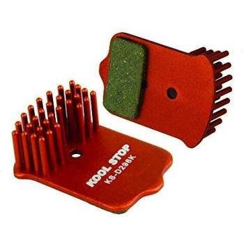 Kool Stop Avid Elixir Refrigeradas Pastillas Freno Disco, Unisex Adulto, Rojo, Talla Única