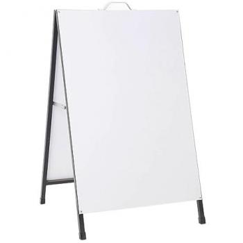 Pizarra Magnética Autoportante Doble Cara 60x90 cm para Exterior - Caballete Escribible y Publicitario para Bares y Restaurantes
