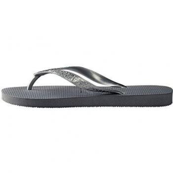 Havaianas Top Metallic Grey Women's Flip Flops