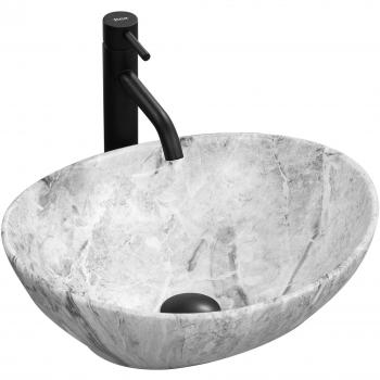 Encimera Lavabo Rea Sofia Stone Marble - Piedra, lavabo sobre encimera, material de piedra