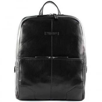 Mochila de Cuero Vespucci para PC de 13 en Rutenio Mate Negro