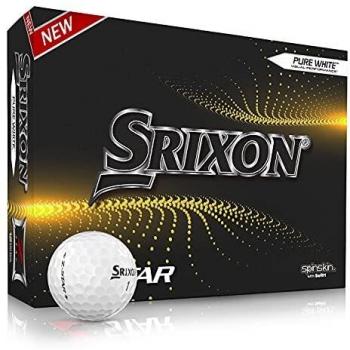 Nuevas Srixon Z Star 7 Tour White - Docena de bolas de Golf de Alta Gama - Nivel Tour - Rendimiento - Uretano - 4 piezas - Accesorios de Golf y Regalos Premium