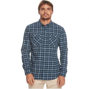 Camisa de hombre Dulsie Quiksilver, manga larga, diseño moderno, ajuste regular, fabricada en algodón suave, ideal para uso diario y ocasiones informales