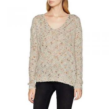 Only Onlhanni L/s V-Neck Pullover suéter, Multicolor