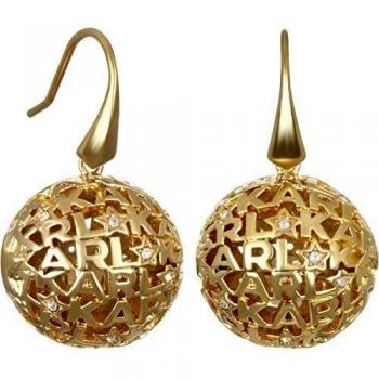 Pendientes Karl Lagerfeld Klassic bolas doradas