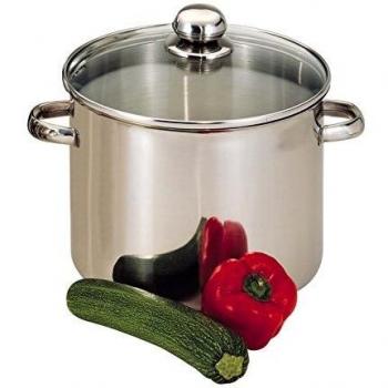 Cacerola Traiteur 11 L de Acero Inoxidable con Cubrevidrio Ø 26 cm