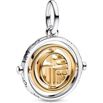 Charm Pandora Moments de plata acabado en oro