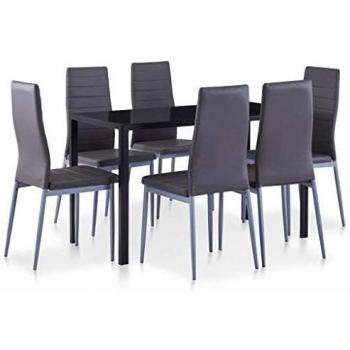 vidaXL - Juego de Mesa y sillas