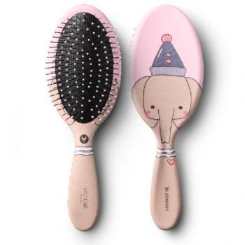 HH Simonsen - Wonder Brush Kids Elephant Cepillo plano unisex 1 pieza características: diseño de elefante, apto para niños, fácil de usar, cerdas suaves que desenredan sin dañar el cabello