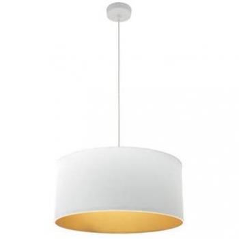 Colgante Anuska 1xe27 Blanco/Oro Diseño Moderno 50x50 cm