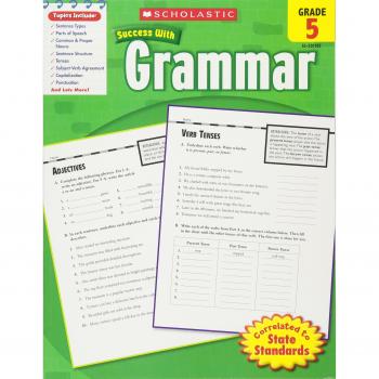 Scholastic Grade 5 Grammar Success Workbook (Paperback)
