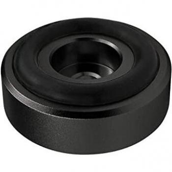 Juego de patas de aluminio midi negro Dynavox, 4 piezas, 30mm