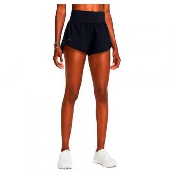 Pantalones Cortos Deportivos Under Armour Fly By Elite 3in, ligeros, transpirables, con tecnología de absorción de humedad, diseño ajustado, bolsillo para llaves y malla lateral para mayor ventilación