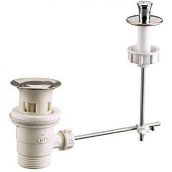 Bonde de vidage automática para lavabo con tirante vertical - VALENTIN - PVC estándar