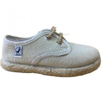 Deportivas de Niño Javer Blucher Lino 130 Beige