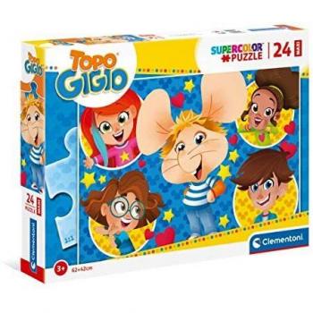 Puzzle 24 Piezas Maxi Gabby's Dollhouse y Topo Gigio con Dragones
