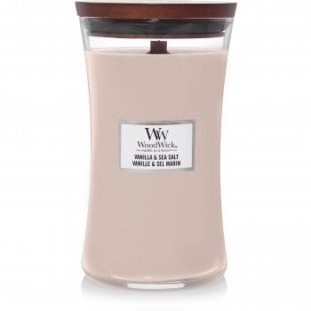 Woodwick Vanilla & Sea Salt Large Hourglass Candle