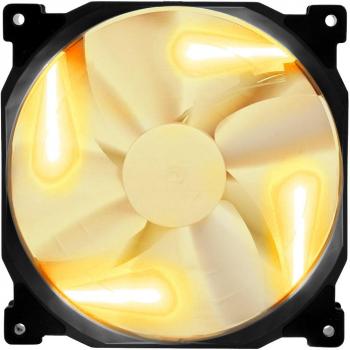 Ventilador Phanteks PH-F140SP 140 mm naranja LED - negro/WE