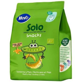 Hero Solo Snack Guisantes y Maíz Ecológico 40g