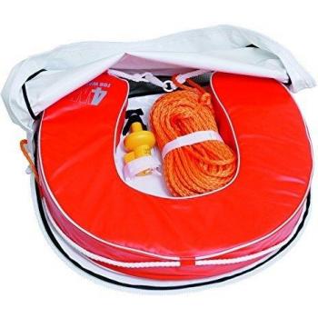 Funda para boya Mob con luz LED Jet Line blanca, talla única unisex