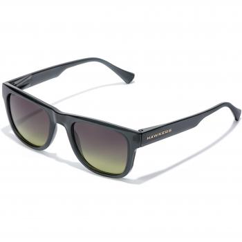 Hawkers Tox Unisex Sunglasses - Crystal Moss, Square Frame, 52mm