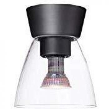 Lámpara de techo BIZZO en metal gris oxidado, diámetro 16,5 cm, E27