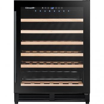 Climadiff CBU51S2B Vinoteca Integrable para 51 Botellas, Ciclo de Enfriamiento Cíclico, Clase Energética F