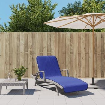Toallas de playa 2 uds tela azul klein 400 g/m² 75x200 cm Vidaxl Azul