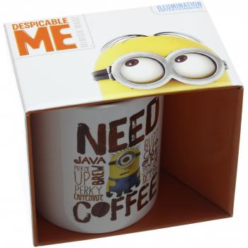 Despicable Me 2 Need - Taza de cerámica, diseño de GRU 2. Mi Villano Favorito