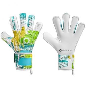 Guantes de Portero Elite Sport Natura 8 - 3D, látex de 4 mm, espuma de espalda reforzada, control del balón, agarre