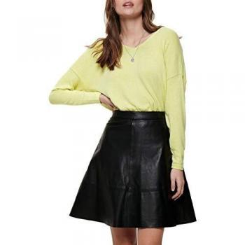 Only Jersey de Punto ONLMAYE LU L/S Button Pullover CC KNT para Mujer Mujer Color: Limeade Talla: M