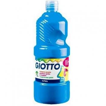 Tempera Pronta Giotto 1000ml Cyan Extra Calidad