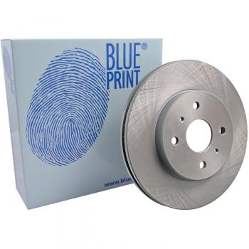 Disco de Freno Ventilado Blue Print ADD64328 para Eje Delantero, 4 Agujeros, Pintado