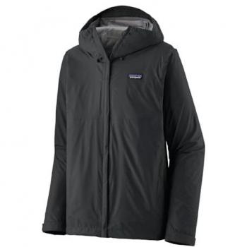 Patagonia Torrentshell 3L Waterproof Rain Jacket for Men - Black, XL