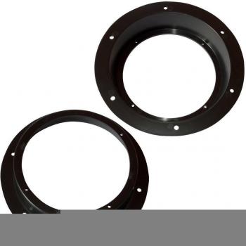 AERZETIX: 2 Adaptadores Soportes de Altavoces - 165mm - Puertas Delanteras/Traseras – para Automóvil