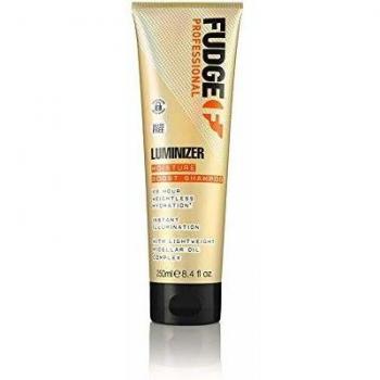 Fudge Professional Champú luminizador sin sulfatos, aumenta la humedad, fija el color durante 30 lavados, agrega brillo instantáneo, complejo de aceite micelar ligero, 250 ml, 1 unidad