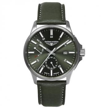 Bauhaus Automatic Men's Watch 28604, Titanium Case, Leather Strap, Made in Germany