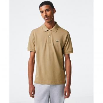 Lacoste Classic Fit Polo Shirt - Beige - Size 7 / UK Size XXL, Lacoste Clic Men Polo Shirt - Brown - Size 2XL, Lacoste Men's L1212 Croc Logo Polo Shirt - Tan - Size 44