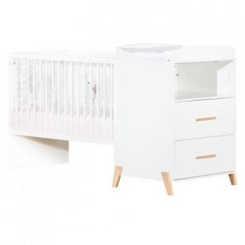 Cama combinada evolutiva 120x60 cm a 90x190 cm - JOY NATURAL