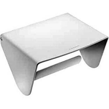BWC PORTAPAPEL CON TAPA BLANCO MATE