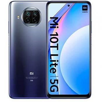 Xiaomi Mi 10T Lite 5G - Smartphone 6+128GB, 6,67 FHD+ DotDisplay, Snapdragon 750G, Cámara cuádruple de 64 MP con IA, 4820 mAh, Azul Atlántico