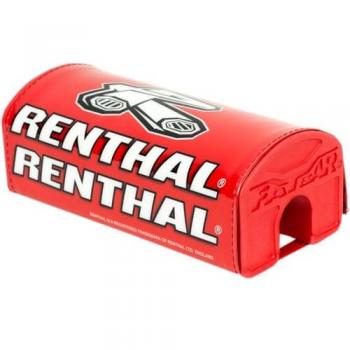 Protector de Manillar Renthal Fatbar Rojo con Almohadillas 28mm