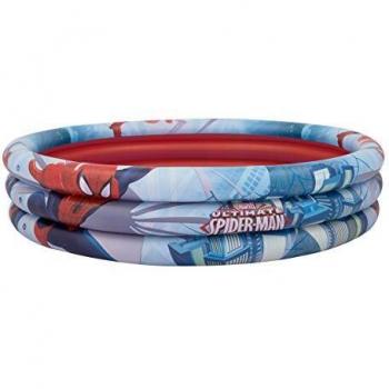 Piscina Hinchable Infantil Bestway Spider-Man 152 cm x 30 cm, Rápida Instalación, Apta para Mayores de 3 Años