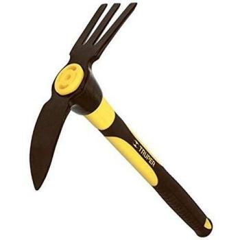 Truper 32739 14-Inch Rapid Tiller, Fiberglass Handle with Grip