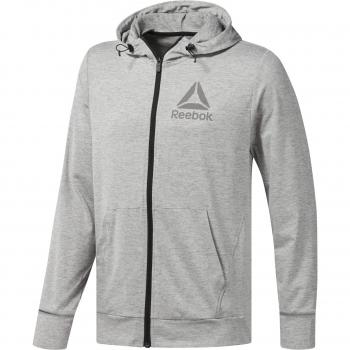 Reebok Speedwick FZ Hoodie Sudadera, Hombre, mgreyh, X-Large