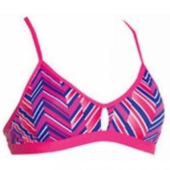 Blueseventy Chevron - Bañador para mujer, color morado / rosa, talla W28