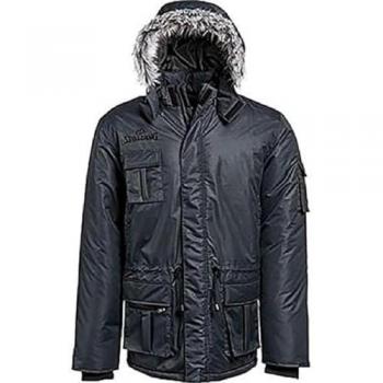 Chaqueta de invierno Spalding para hombre, color gris antracita, talla XL y 3XL